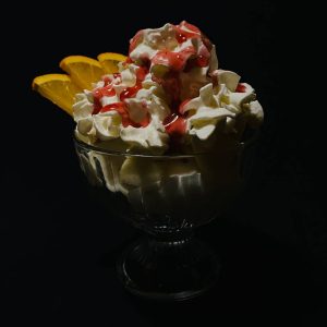 Морозиво з фруктами