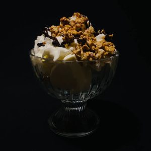 Морозиво з горішками
